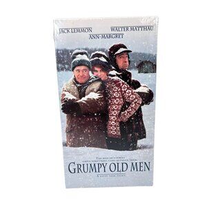Grumpy Old Men VHS Tape NEW Factory Sealed 90s Warner Bros.